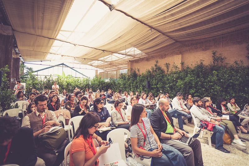 Un momento dell'edizione 2017 di Cibiamoci Digital & Marketing Food Festival