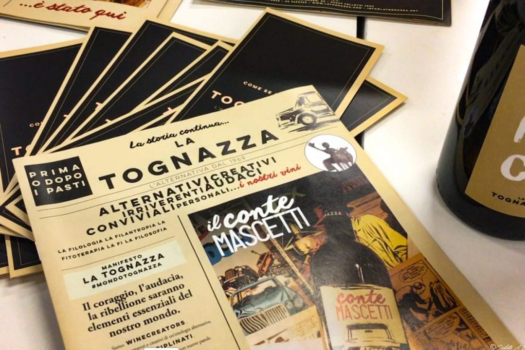 La Tognazza: una fanzine è il catalogo/giornale aziendale.