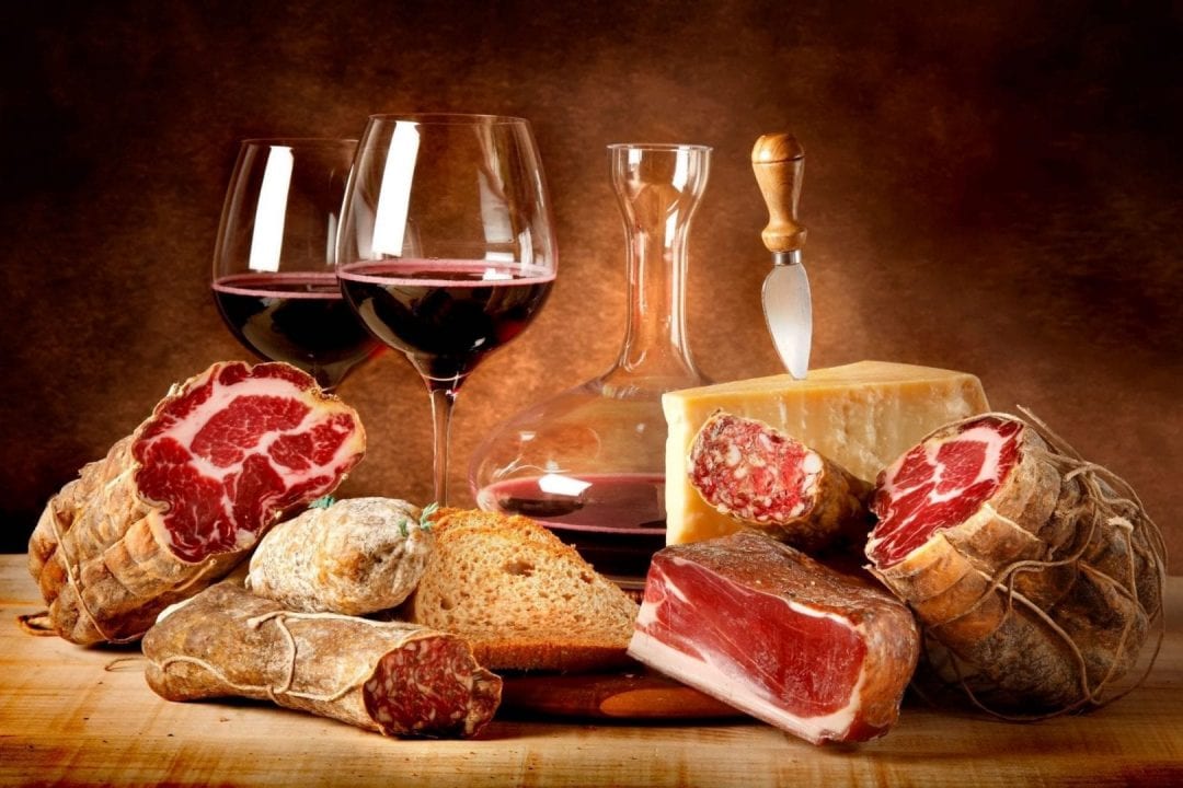 Vini e salumi