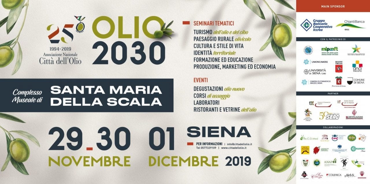 Stati Generali dell’Olio, Siena 2019
