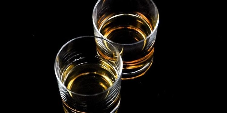 Bicchieri di whisky