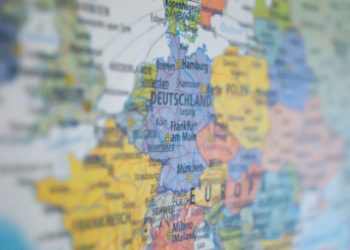 Cartina della Germania, Europa