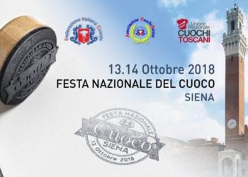 Locandina Festa Nazionale del Cuoco 2018, Siena