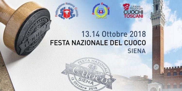 Locandina Festa Nazionale del Cuoco 2018, Siena