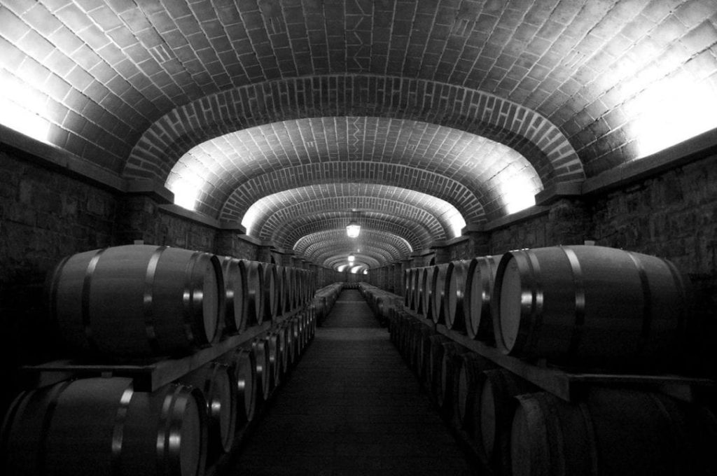 Il Borro, Cantina invecchiamento