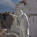 Una immagine del sisma del 2016 che ha devastato la città di Norcia