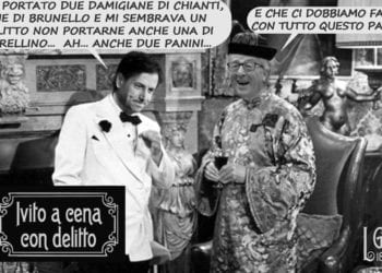 Invito a cena con delitto. "Una cena non risolutiva."