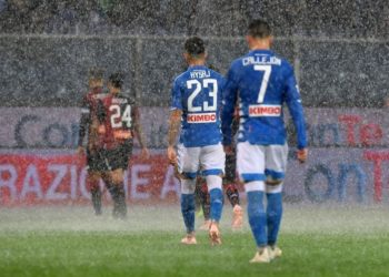 Napoli corsaro sotto la pioggia; l’Inter crolla a Bergamo. Chi fermerà la vecchia signora?