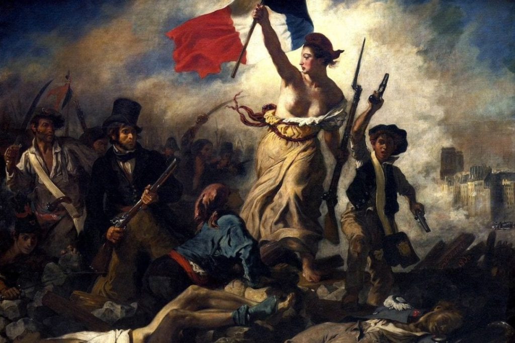 La libertà che guida il popolo, Eugène Delacroix