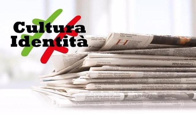 OGGI VI LIBERIAMO: 1 FEBBRAIO #CulturaIdentità