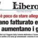 Bufera sul titolo di “Libero”, ormai ridotto all’ombra di un quotidiano