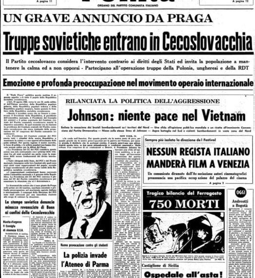 Jan Palach, immortale grido di libertà