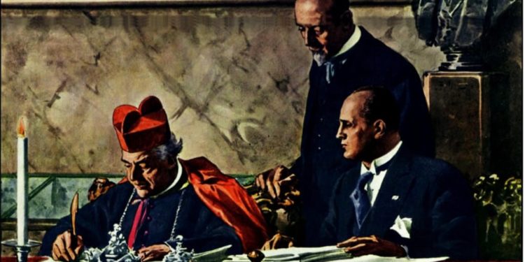 I due concordati con la Chiesa e gli ebrei