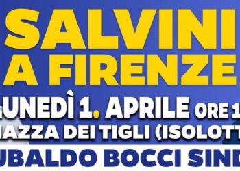 Sindaco: Lunedì Salvini a Firenze per Bocci