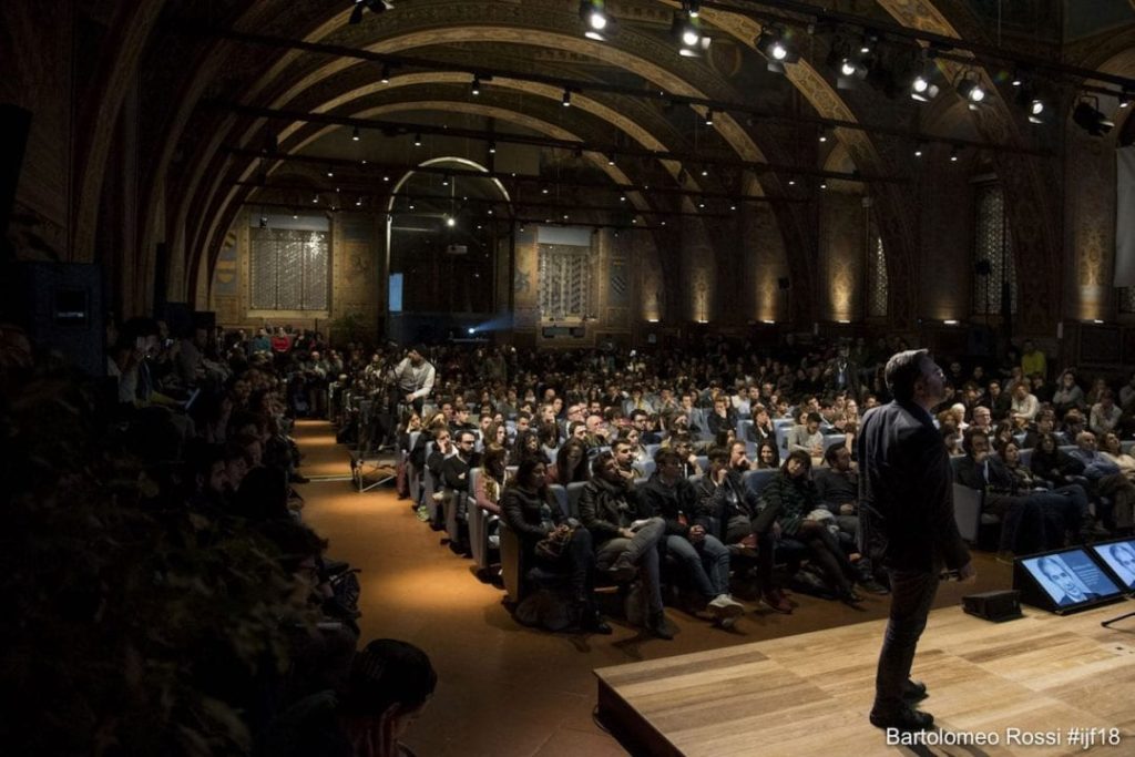 International Journalism Festival Perugia 2018, photo: Bartolomeo Rossi