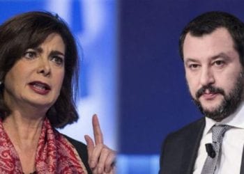 Matteo Salvini dona 54mila euro alla Lega, Laura Boldrini non scuce un centesimo per il suo partito