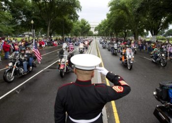 Rolling Thunder Memorial Day Rally, l’ultimo Ride for Freedom da 1 milione e mezzo di moto.