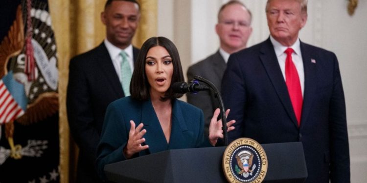 L’endorsement di Kim Kardashian a Donald Trump