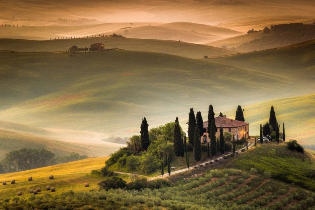 Uno degli angoli di Toscana più amati e frequentati di sempre, la Val d'Orcia