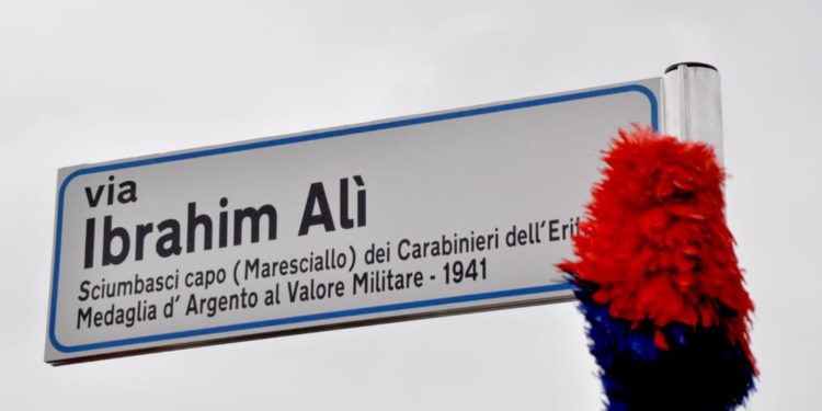 L’Anpi vuol far rimuovere una via intitolata ad un Carabiniere perché Eritreo.