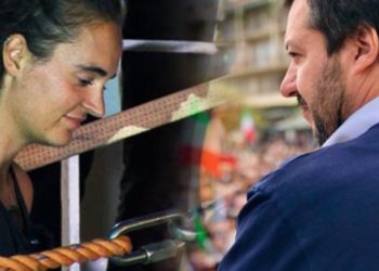 Carola Rackete ha la faccia tosta di fare pure la vittima e querela Salvini… “per gli insulti e le forme di istigazione a delinquere”!