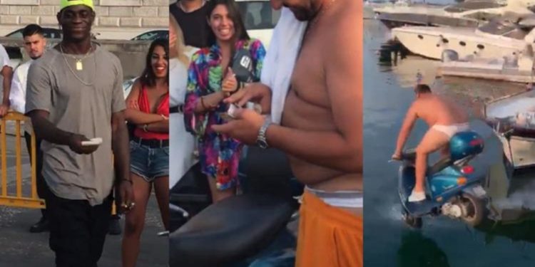 Balotelli denunciato con altri tre per istigazione a delinquere per il caso scommessa di Napoli