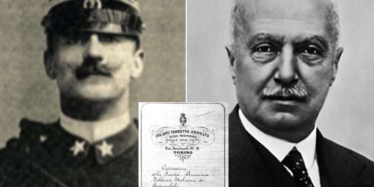 FIAT: Cacherano di Bicherasio, il vero fondatore, morto “suicida” nel 1904 con un colpo di pistola alla testa che però era intatta…