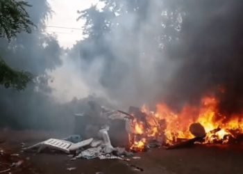 Sgombero di Primavalle, roghi e barricate degli occupanti. IL VIDEO della POLIZIA DI STATO
