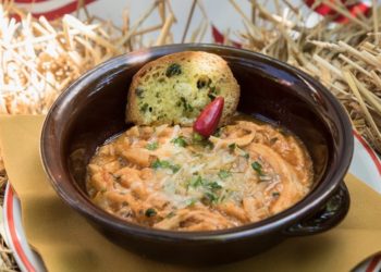 Il piatto vincitore della diciassettesima edizione del concorso "A Tavola con il Nobile" 2019: la Trippa di Chianina Contadina della contrada di San Donato