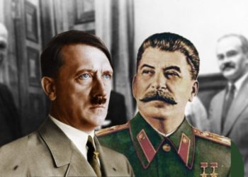 Hitler e Stalin si davano la mano