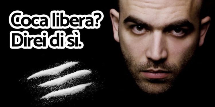 Saviano: “la cocaina andrebbe legalizzata”. Il Tuttologo la spara grossa