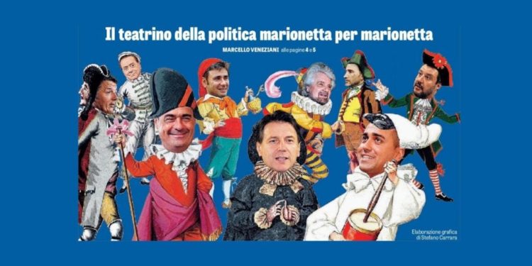 Il teatrino delle maschere politiche