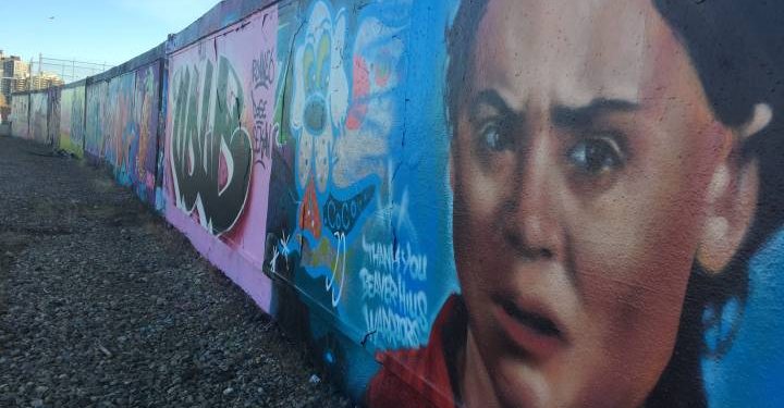 ‘This is oil country’: Newly painted Greta Thunberg mural defaced