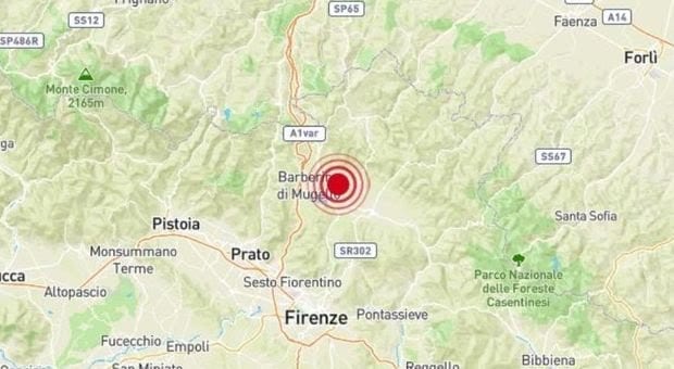 Mugello terremoto