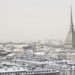 Greta arriva a Torino per il global warming sotto la neve