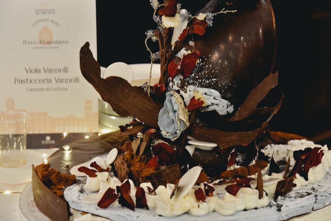 Colazione al Museo 2020, la torta della Pasticceria Vannelli di Camucia