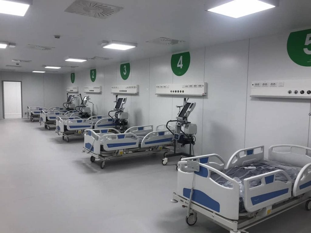 Ospedale fiera pronto