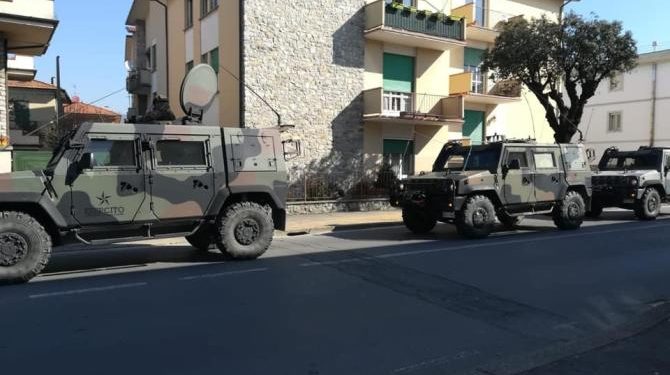 esercito coronavirus