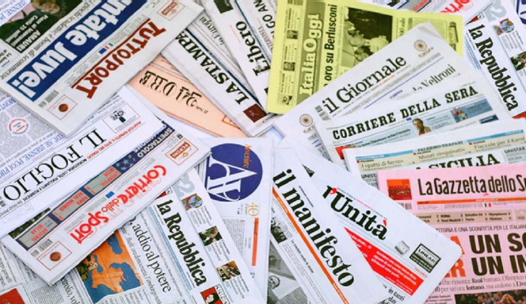 La stampa che altera la realtà