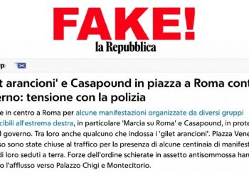 Sabato di proteste a Roma, smontiamo le balle della stampa globalista