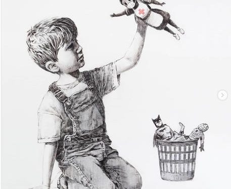Banksy celebra l'infermiera fiorentina