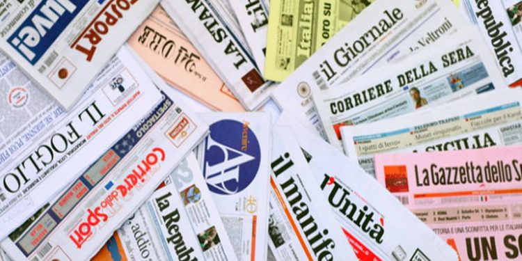 Fotorassegna stampa, le prime pagine dei quotidiani del 3 maggio