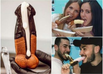 Cazzeria (Neperia), la nuova moda spagnola: pasticceria a forma di pene