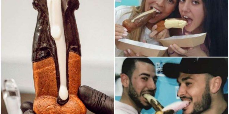 Cazzeria (Neperia), la nuova moda spagnola: pasticceria a forma di pene
