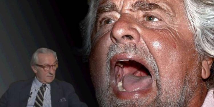 Feltri: “Grillo ha fondato i 5Stelle sul vaffanculo, ovvio che adesso si vada…”