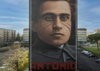 Un altro murale divisivo a Firenze. Gramsci di Jorit