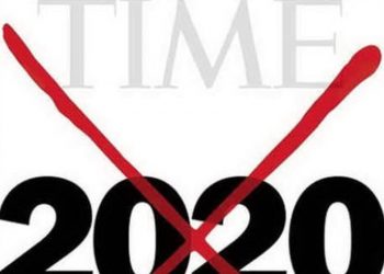 La copertina del Time dedicata al 2020