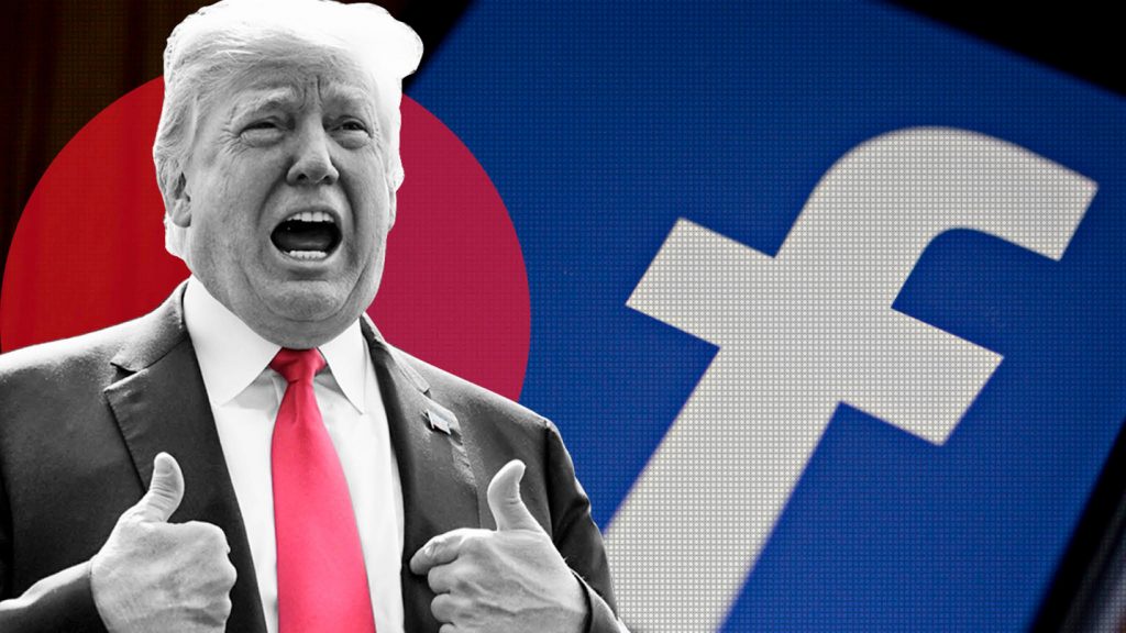 Trump bandito a vita da Facebook