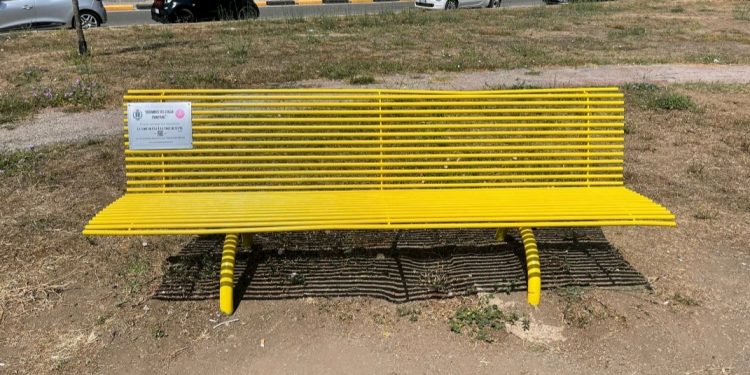 Pomezia si tinge di giallo: inaugurata la Endopank™️ n°107