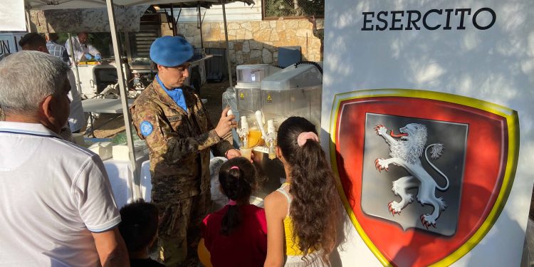 Libano: i Caschi Blu italiani impegnati in attività CIMIC